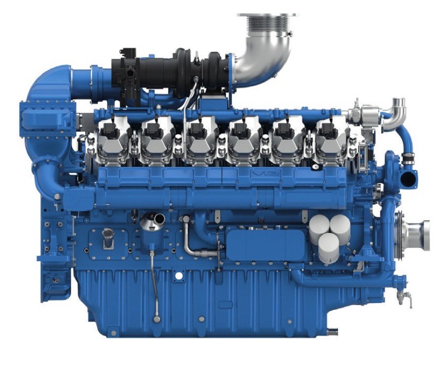 Motor Baudouin 12M33 a gas natural