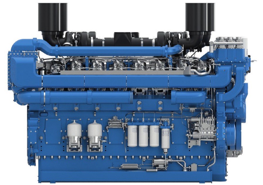 Motor Baudouin 16M55 a diésel