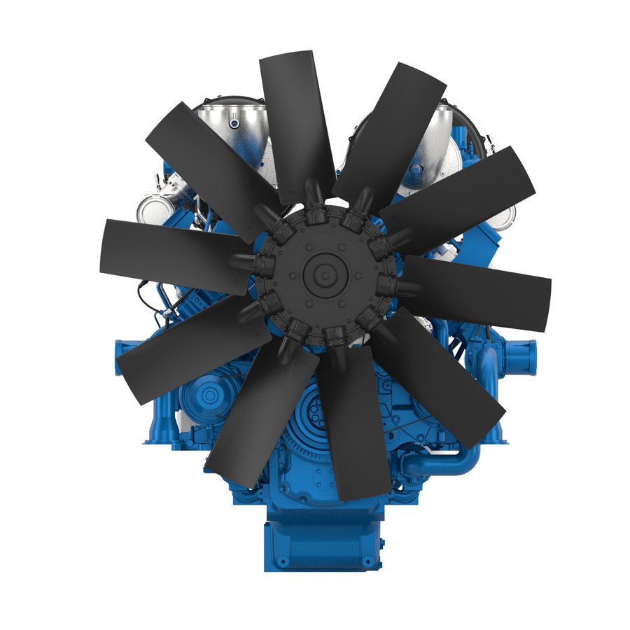 Motor Baudouin 12M26, vista 8