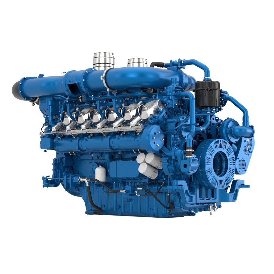 Motor Baudouin 12M33, vista 6