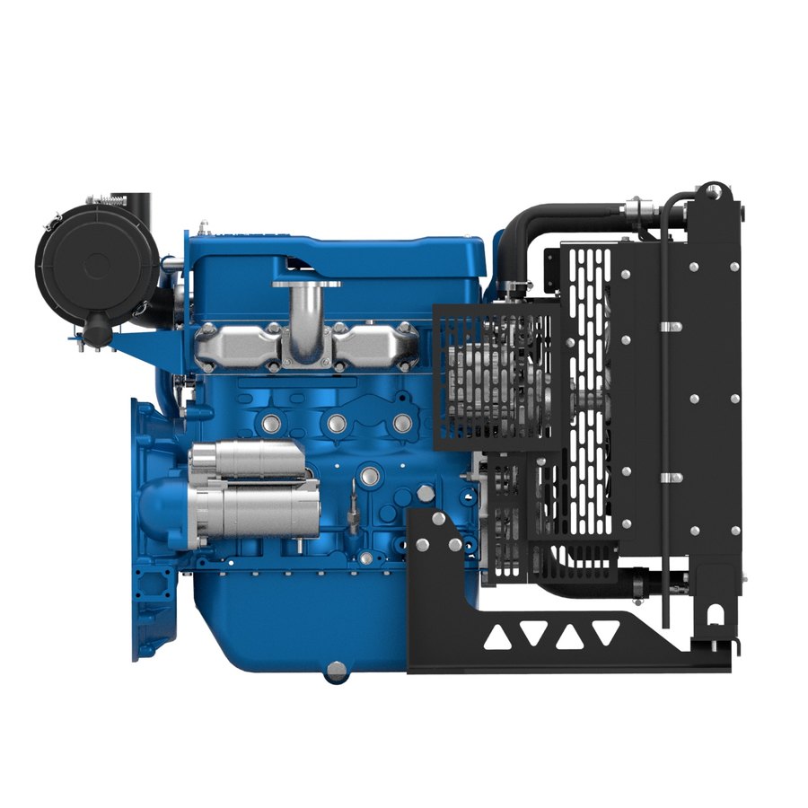 Motor Baudouin 4M06, vista 1