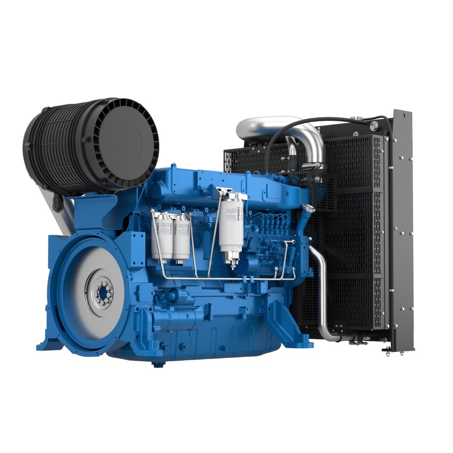 Motor Baudouin 6M16, vista 1