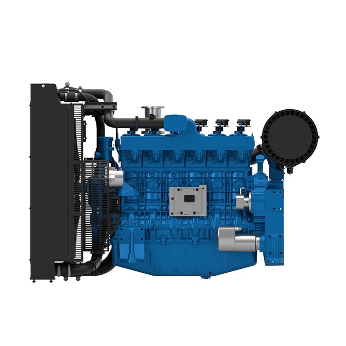 Motor Baudouin 6M21, vista 1