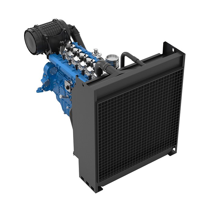Motor Baudouin 6M33, vista 2